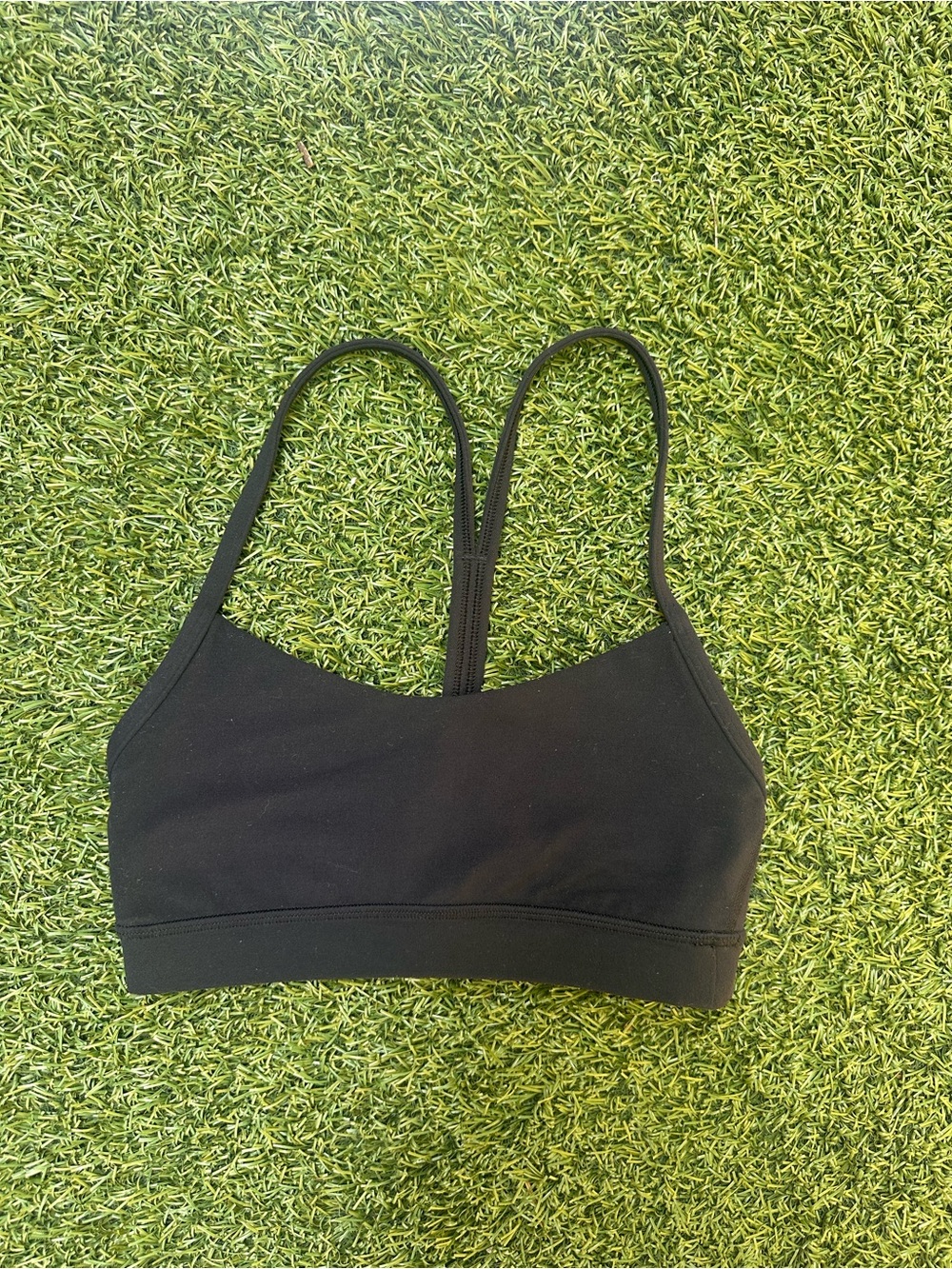 Lululemon Black Y Back Sports Bra